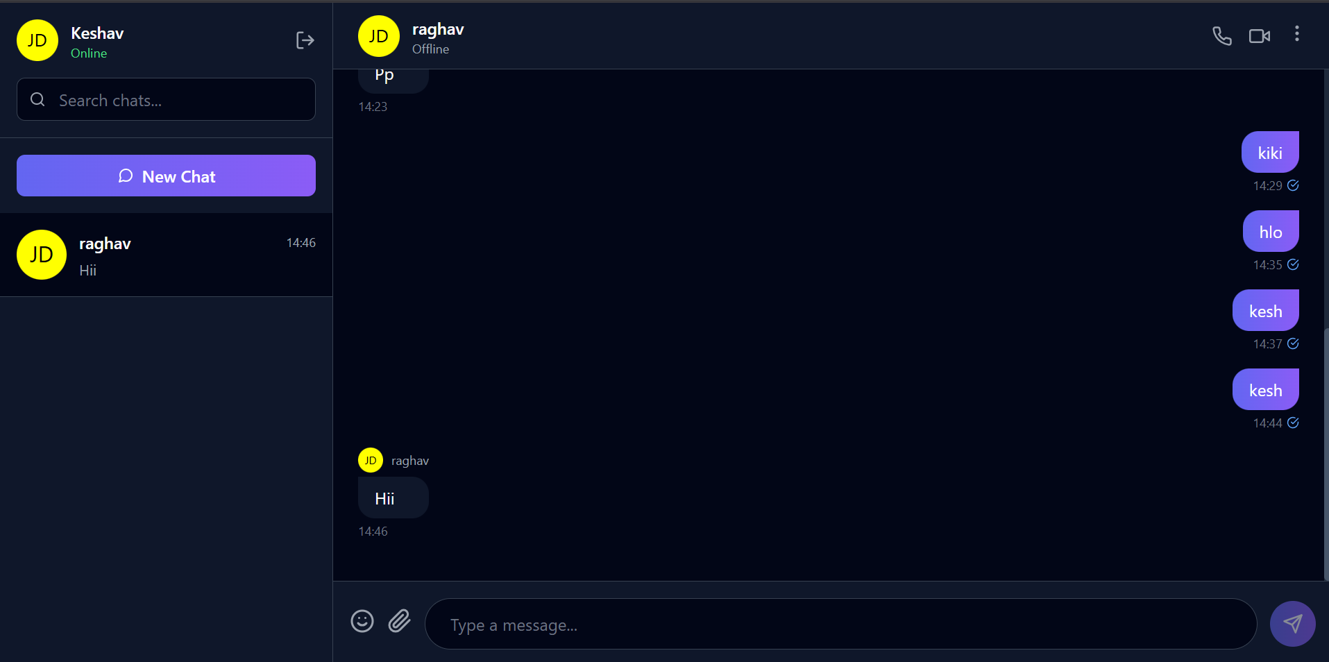 Real-Time Chat Application